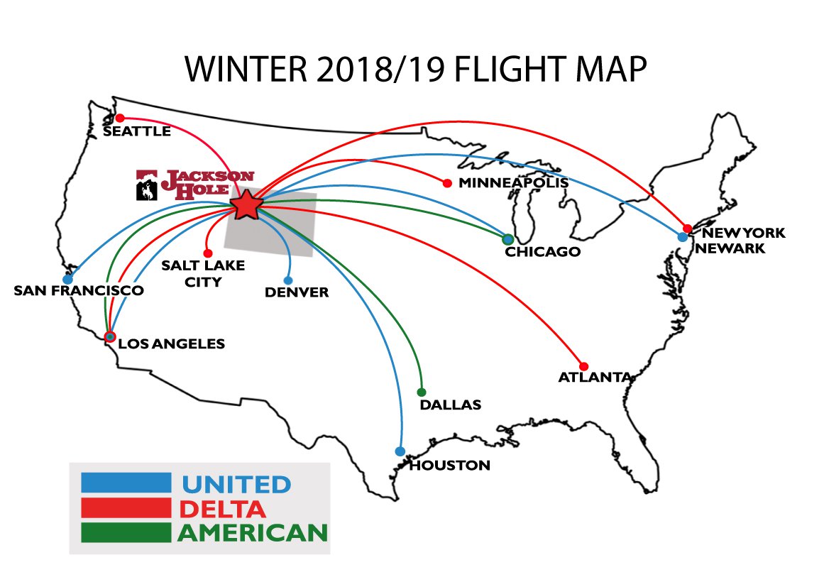 Fly to Jackson Hole this Winter