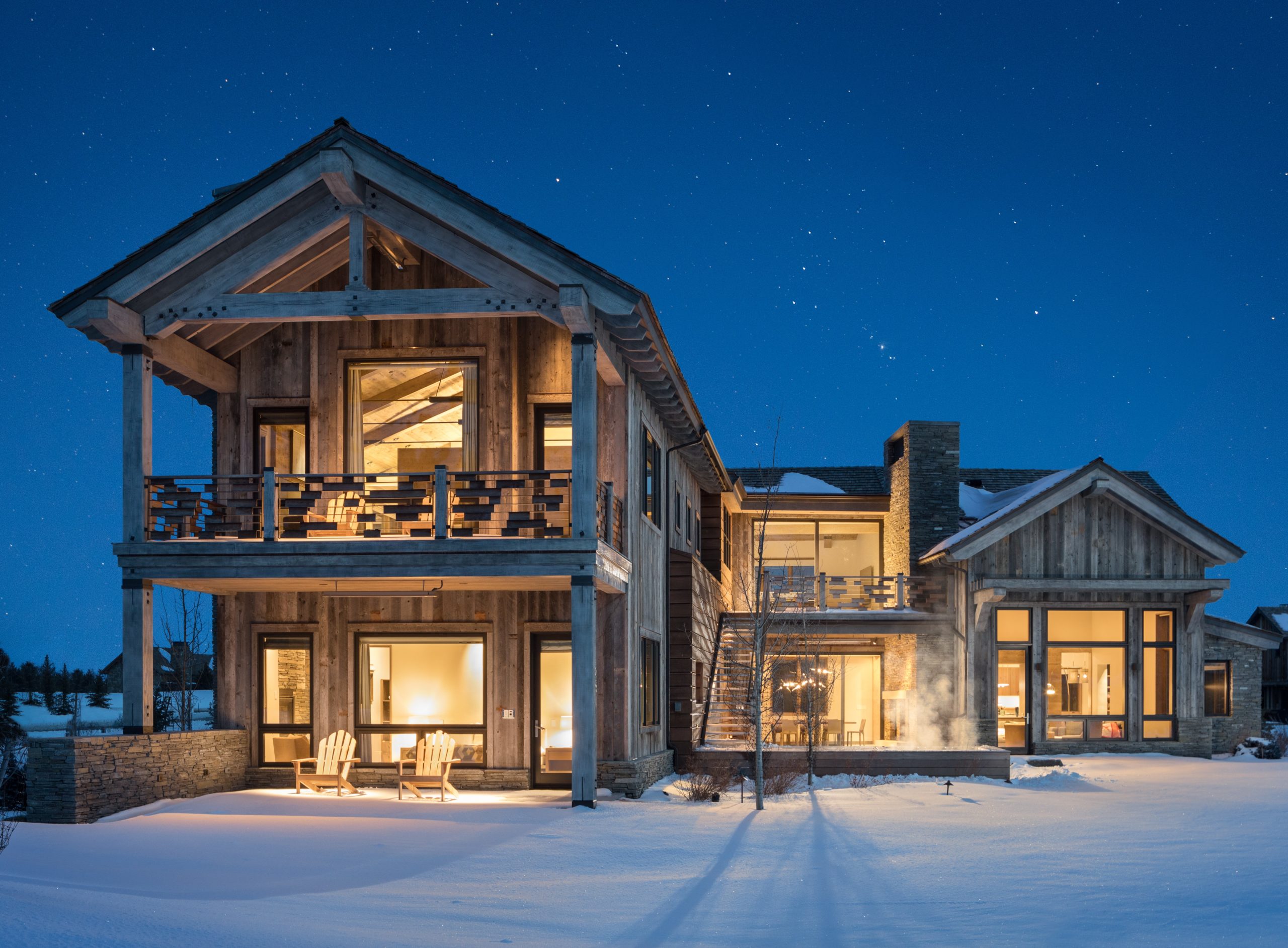 Enjoy the Snow From These Winter Retreats